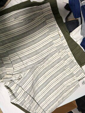 AG Adriano Goldschmied Striped Shorts Womens Size 26 Casual Summer